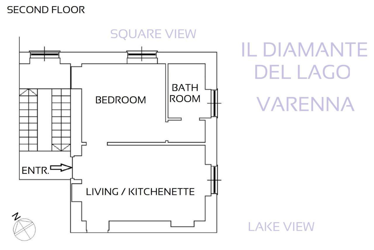 Il Diamante Del Lago Varenna Zewnętrze zdjęcie