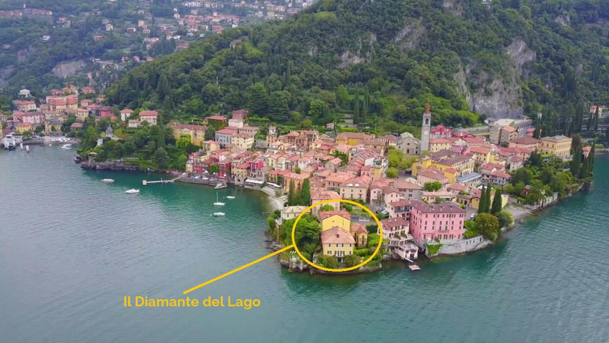 Apartament Il Diamante Del Lago Varenna Zewnętrze zdjęcie